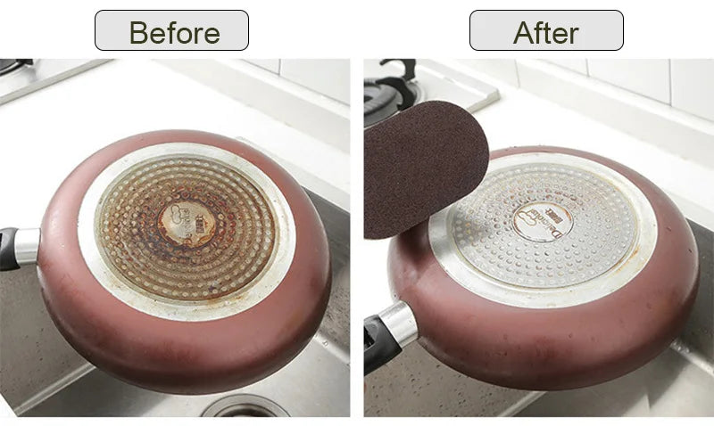 Magic Kitchen Sponge Brush Melamine Sponge Cleaning Brush Descaling Knife Pan Pot Cleaner Strong Decontamination Brushes