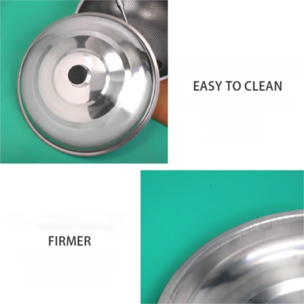 28/32/36/40cm Stainless Steel Pot Cover Universal with Knob Cooking Pot Wok Lid Cookware Parts Frying Pan Cover