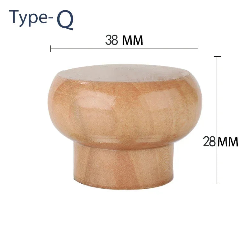 1Pcs Universal type Pan Cover Handle Single hole Lid Wood Handle Kitchen Utensils Soup Pot Lid Accessory Cookware Parts Knobs