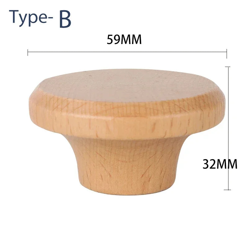 1Pcs Universal type Pan Cover Handle Single hole Lid Wood Handle Kitchen Utensils Soup Pot Lid Accessory Cookware Parts Knobs