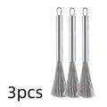 1/5pcs Stainless Steel Cleaning Brush Efficient Kitchen Scrubber for Non-Destructive Cleaning Durable Metal Pot Cleaning Tools