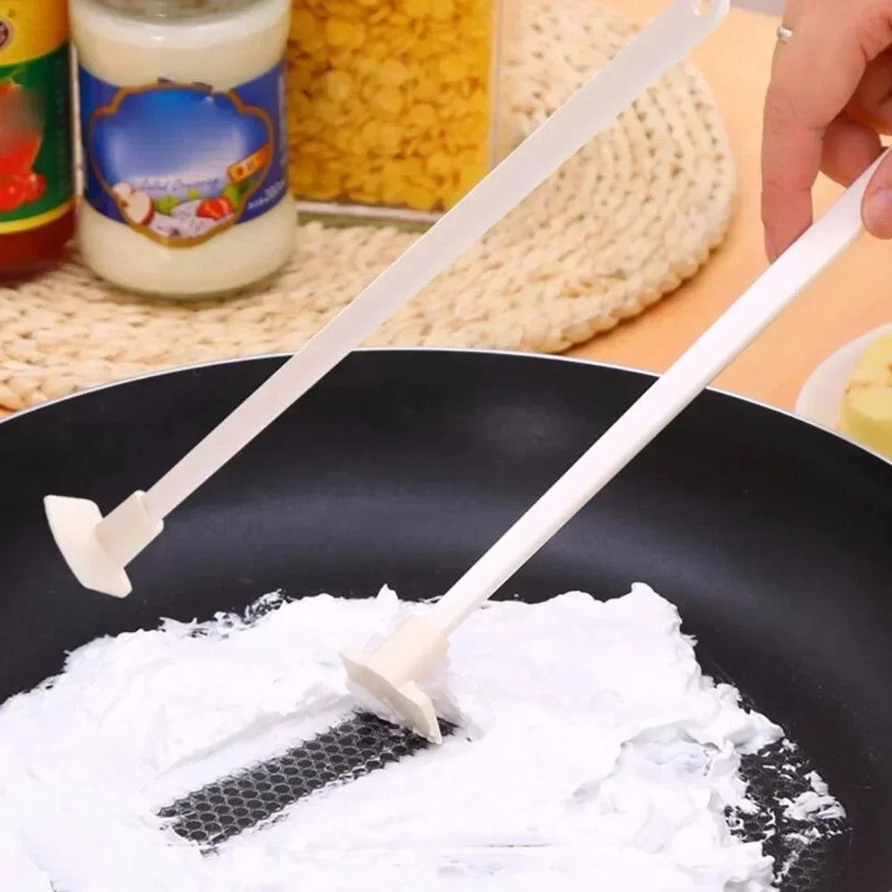 Silicone Pastry Long Bottle Scraper Batter Spatula Jam Ketchup Cake Long Handle Model Baking Scraper Tool 2024