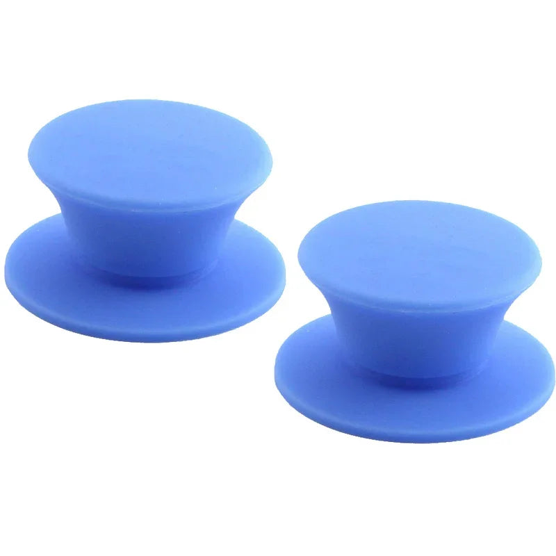 2pcs Pot Lid Knob Silicone Universal Pot Lid Cover Knob Handle Kitchen Cookware Lid Replacement --Fast Delivery Pot Handle