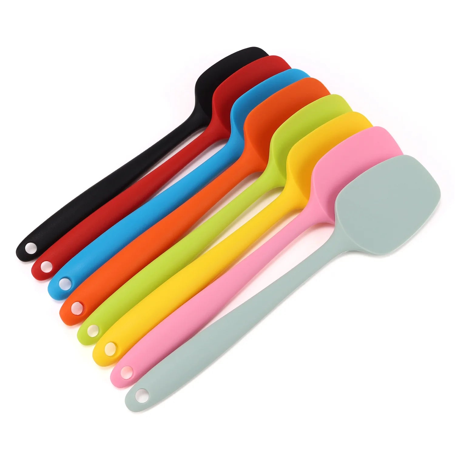 Silicone Spatula Multicolor Food Grade Non Stick Butter Cake Baking Spatula Cooking Silicone Spatula Set Cookie Pastry Scraper