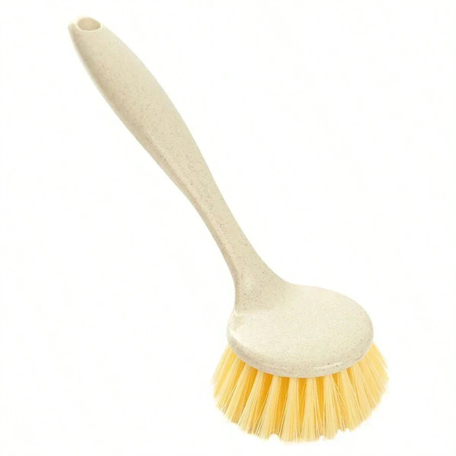 1/3/5Pcs Long Cleaning Brush Kitchen Pan Washing Brush Oil-Resistant Versatile Dish Scrubber For Pot And Dish Sink Cleaning