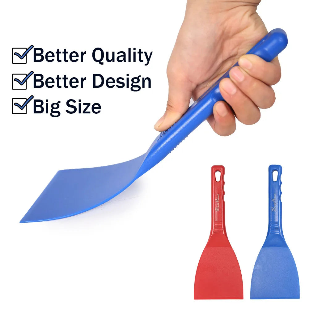 Pizzathome Flexible Scraper Anti-heat Shockproof Spatula Food Grade Non-Stick Scratch Resistant Dough Cutter Flexibility Scraper