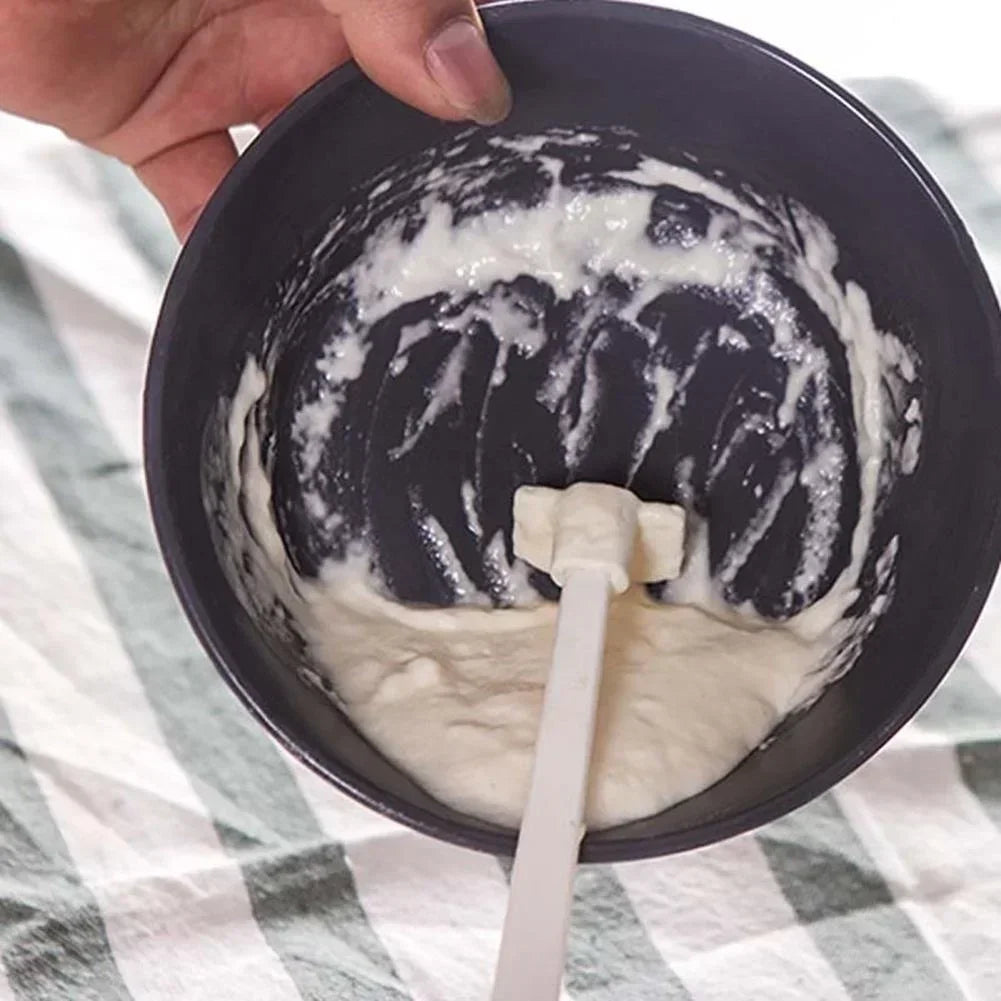 Silicone Pastry Long Bottle Scraper Batter Spatula Jam Ketchup Cake Long Handle Model Baking Scraper Tool 2024