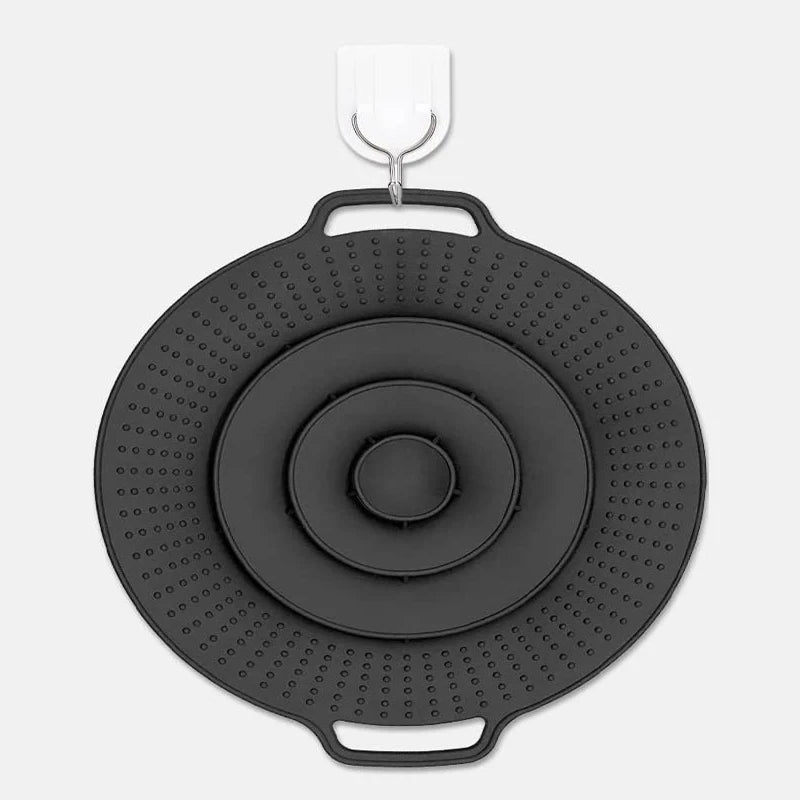 Universal 30cm Silicone Pot Lid Pot Cover Spill Stopper Lid Reusable Multifunctional Overflow Stopper Lid For Pans And Pots