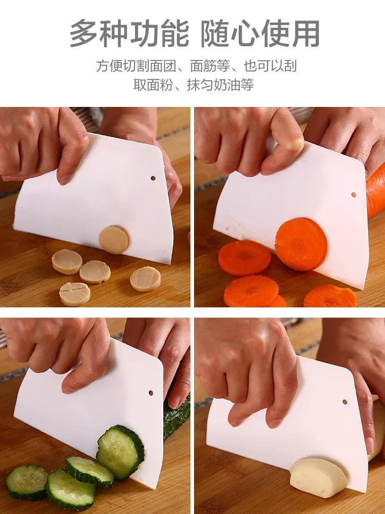 1Pc Useful Curved Cream Spatula DIY Pastry Cutters Fondant Dough Scraper Cake Cutter Pastry Kitchen Bakeware Baking Pastry Tools