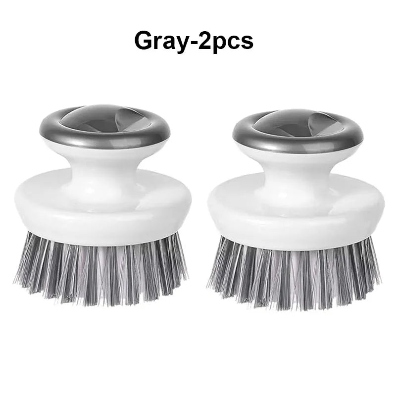 1/2pcs Dish Brush with Handle Multipurpose Dish Brush for Cleaning Kitchen Scrub Brushes with Stiff Bristles for Bowls Pots Pans
