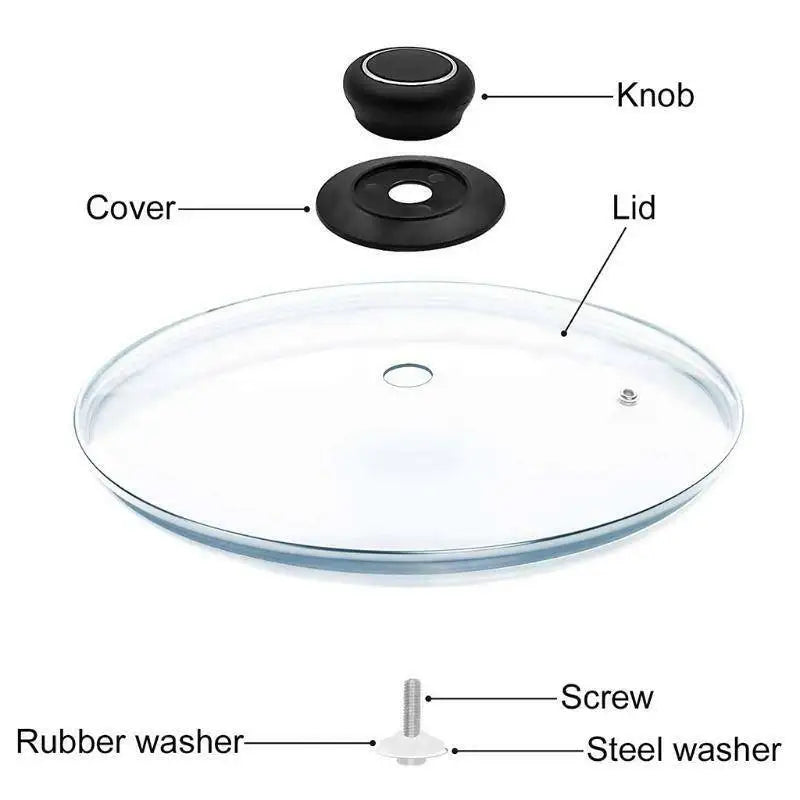 1Pcs Pot Lid Cover Knob Cap Pan Lid Holding Handle Kitchen Cookware Lid Replacement Knob Universal Replacement Lifting Handle