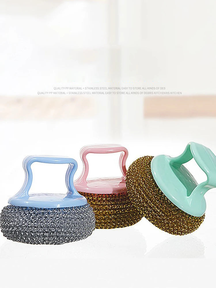 Cleaning ball brush detachable cleaning brush pot and bowl brush kitchen cleaning tool household durable scratch free