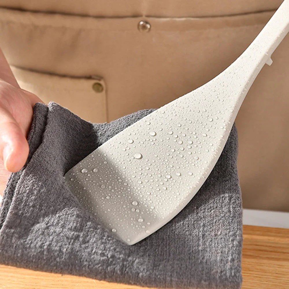 1Pc Silicone Spatula Shovel Frying Heat Resistant Cooking Spatula Non-stick Small Shovel Home Kitchen Cooking Utensils Shovel