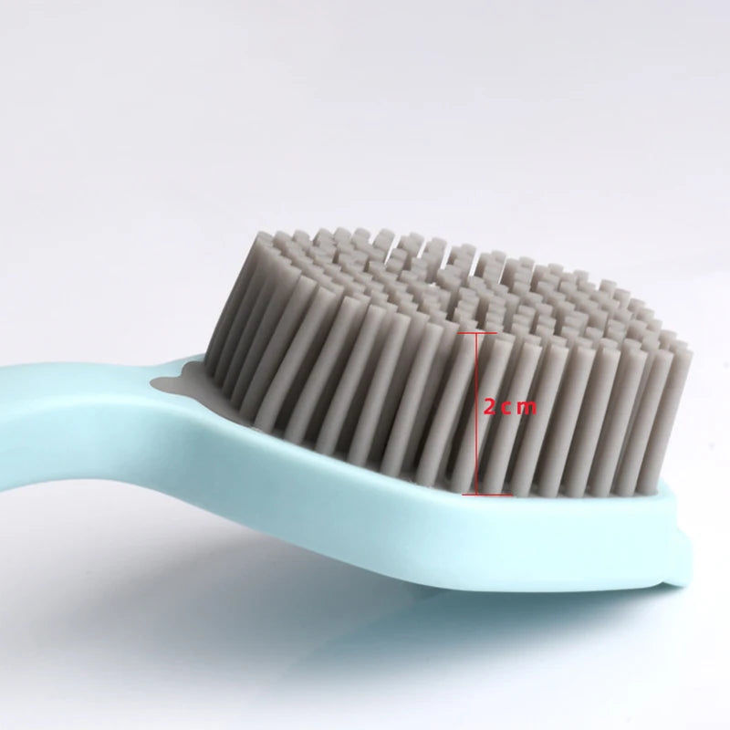 Kitchen Silicone Dishwashing Brush, Non Stick Pot Cleaning Brush, Dishwashing Sink Cleaning Brush, Kitchen Cleaning Brush