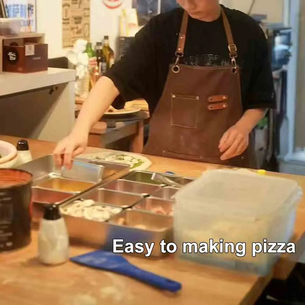 Pizzathome Flexible Scraper Anti-heat Shockproof Spatula Food Grade Non-Stick Scratch Resistant Dough Cutter Flexibility Scraper