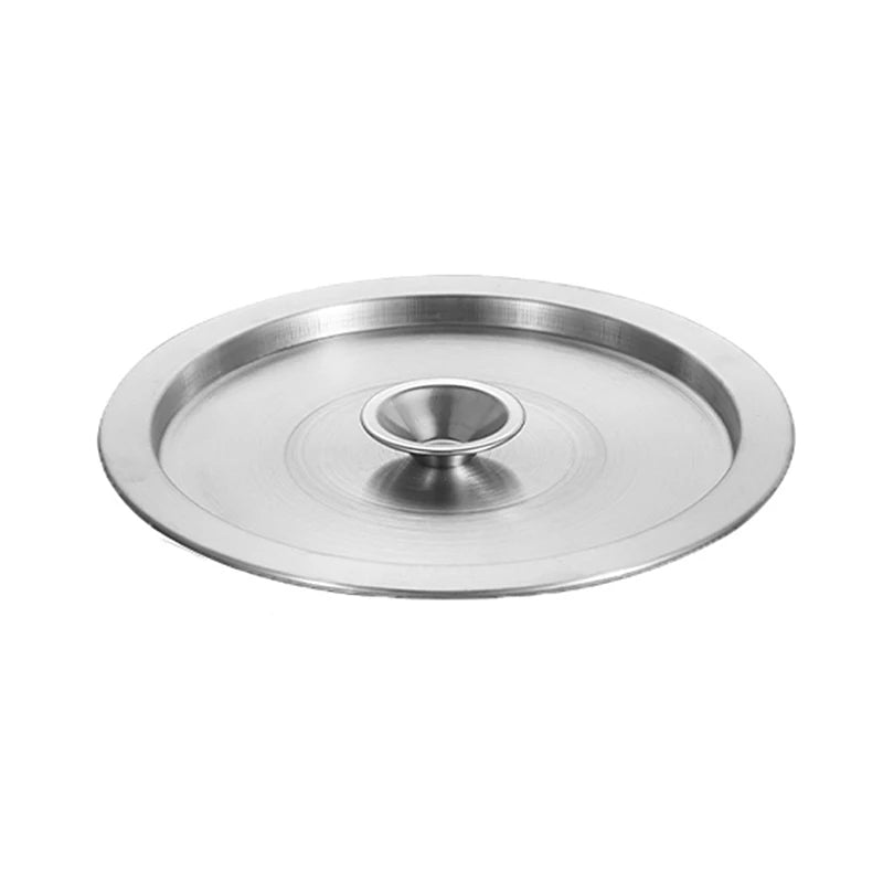 20/22/24CM Stainless Steel Cookware Lid Reusable Cooking Pot Cover Wok Cover Frying Pan Lid Flat Pan Cover For Bowls Basins