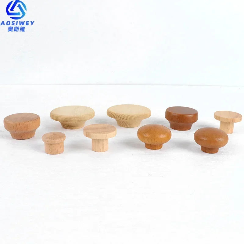 1Pcs Universal type Pan Cover Handle Single hole Lid Wood Handle Kitchen Utensils Soup Pot Lid Accessory Cookware Parts Knobs