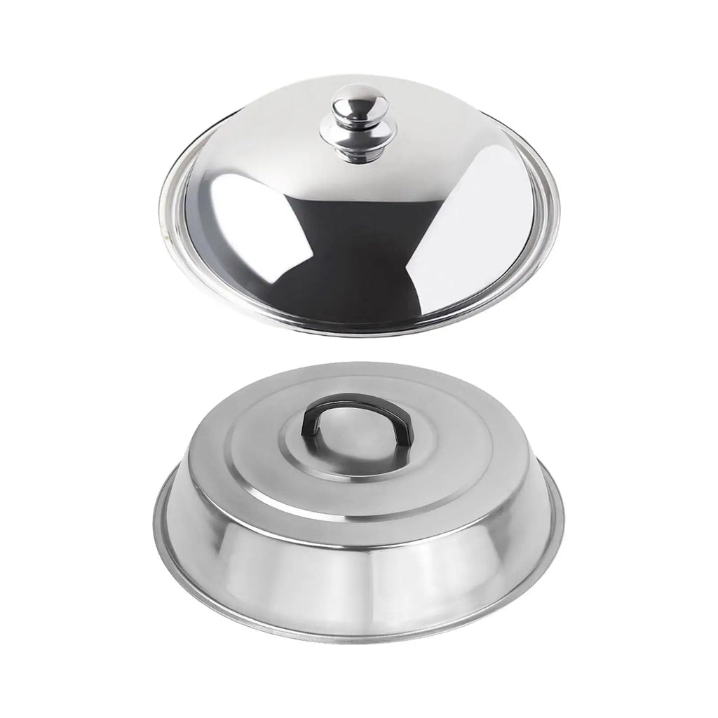 Skillet Lid Durable Bakeware Pot Anti Scald 36cm Multipurpose Household Frying Pot Replacement Cover for Kitchen Griddle Cheese