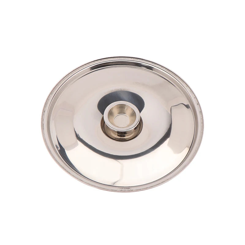 1Piece 10/12/14/16/18/20/22/24/26cm Silver Round Pot Lid Replacement Kitchen Thicken Stainless Steel Saucepan Cover