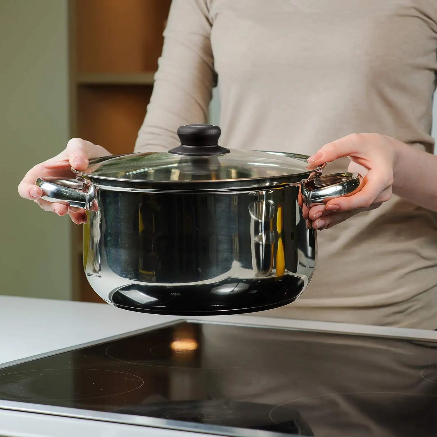 2pcs Replacement Lifting Handle Universal Pot Lid Holding Handle Glass Lib Cover Knob Cap for Kitchen Saucepan Cookware Handgrip