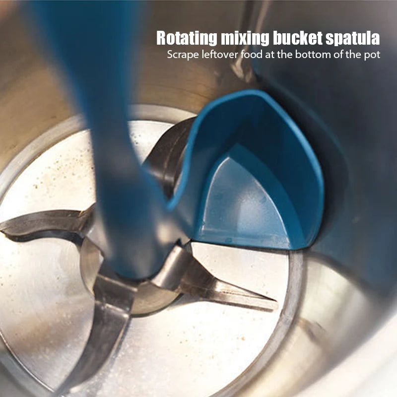 Kitchen Thermomix Rotating Spatula For TM5/TM6/TM31 Removing Scooping Food Processor Kitchen Accessories Mixing Drums Spatula