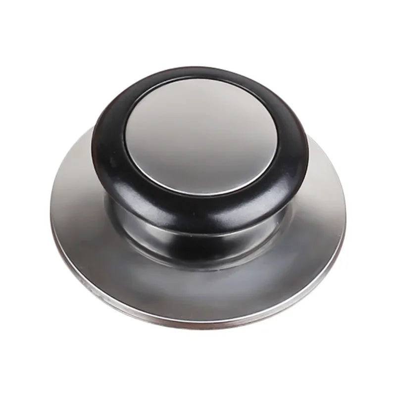 1PCS Stainless Steel Cookware Pot Lid with Screw Handle Utensil Pot Pan Lid Cover Kitchen Cookware Kitchenware