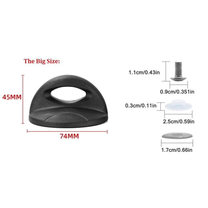 1/2Pcs Universal Pot Lid Replacement Knobs Kitchen Cookware Lids Holding Handles Knobs for Kitchen Cookware Casserole Kettle