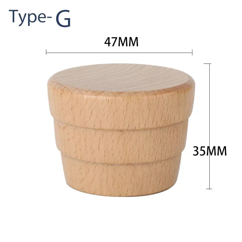 1Pcs Universal type Pan Cover Handle Single hole Lid Wood Handle Kitchen Utensils Soup Pot Lid Accessory Cookware Parts Knobs