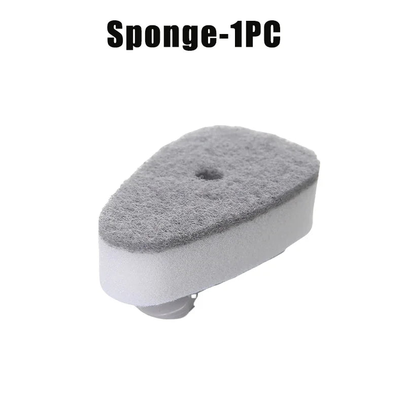 New Dishwand Set No-Scratch Soap Dishwashing Brush Scrubber Kitchen Cleaning Sponge Cleaning Brush for Pots Dishes Sink Comes