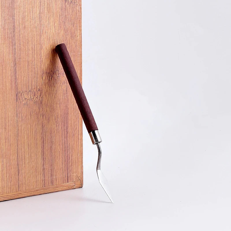 Stainless Steel Fondant Cake Spatula Cream Mixing Scraper Oil Painting Shovel Baking Pastry Tools Kitchen Accessories