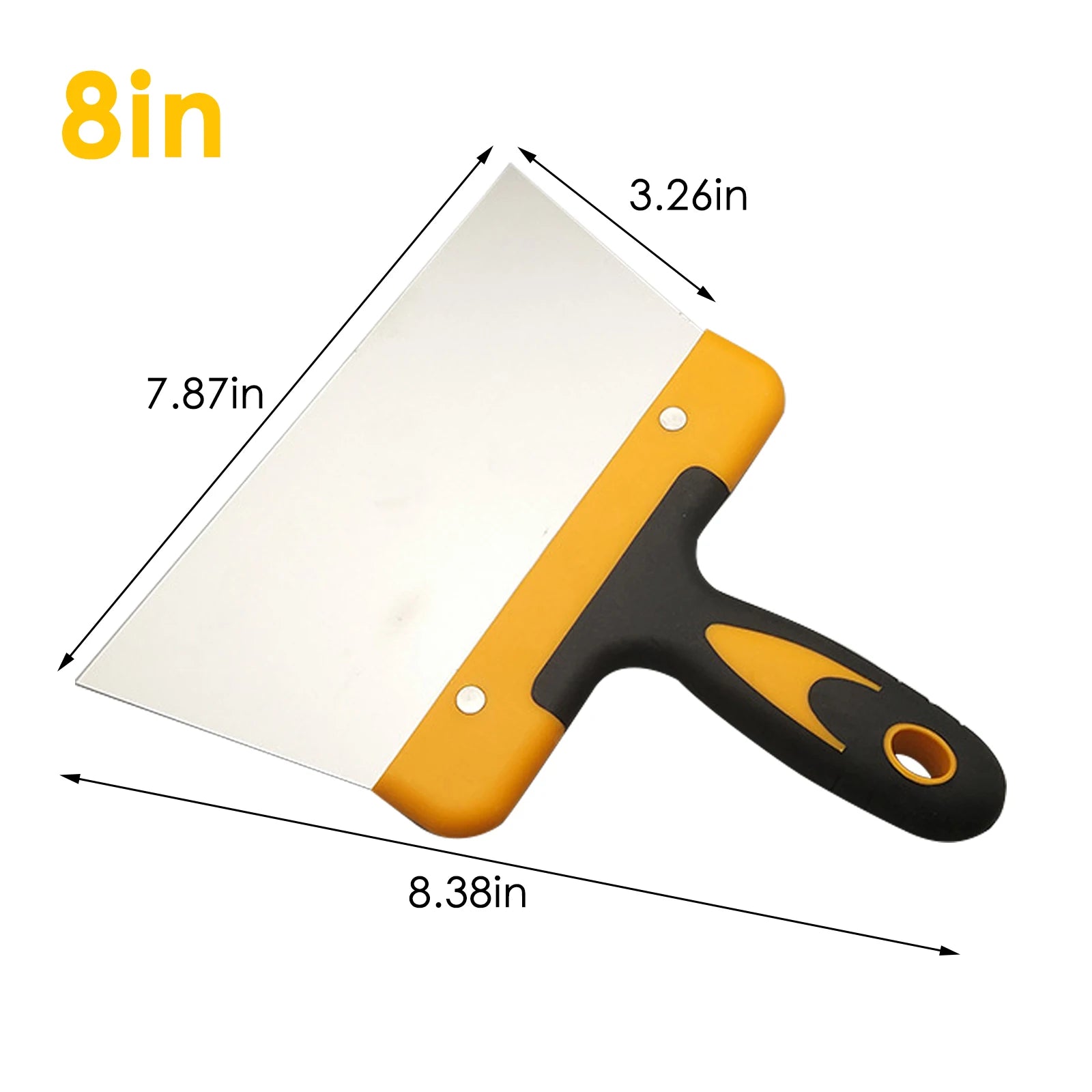 Stainless Steel Dough Scraper Pizza knife cake scraper confectionery kitchen baking accessories Coating Spatula for Chocolate