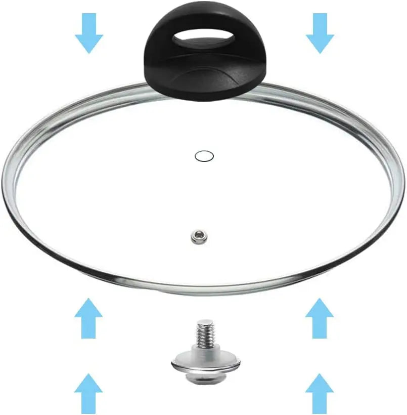 1/2Pcs Universal Pot Lid Replacement Knobs Kitchen Cookware Lids Holding Handles Knobs for Kitchen Cookware Casserole Kettle