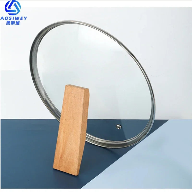 1Pcs Universal type Pan Cover Handle Single hole Lid Wood Handle Kitchen Utensils Soup Pot Lid Accessory Cookware Parts Knobs