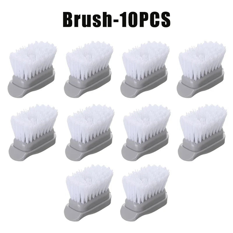 New Dishwand Set No-Scratch Soap Dishwashing Brush Scrubber Kitchen Cleaning Sponge Cleaning Brush for Pots Dishes Sink Comes