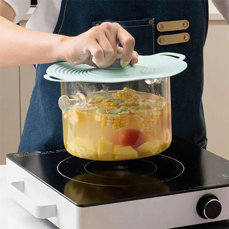 Silicone Lids For Bowl, Reusable Sealed Suction Lids Fits Cups, Plates, Pots, Pans, Food Storage Kitchen Gadgets 5 size