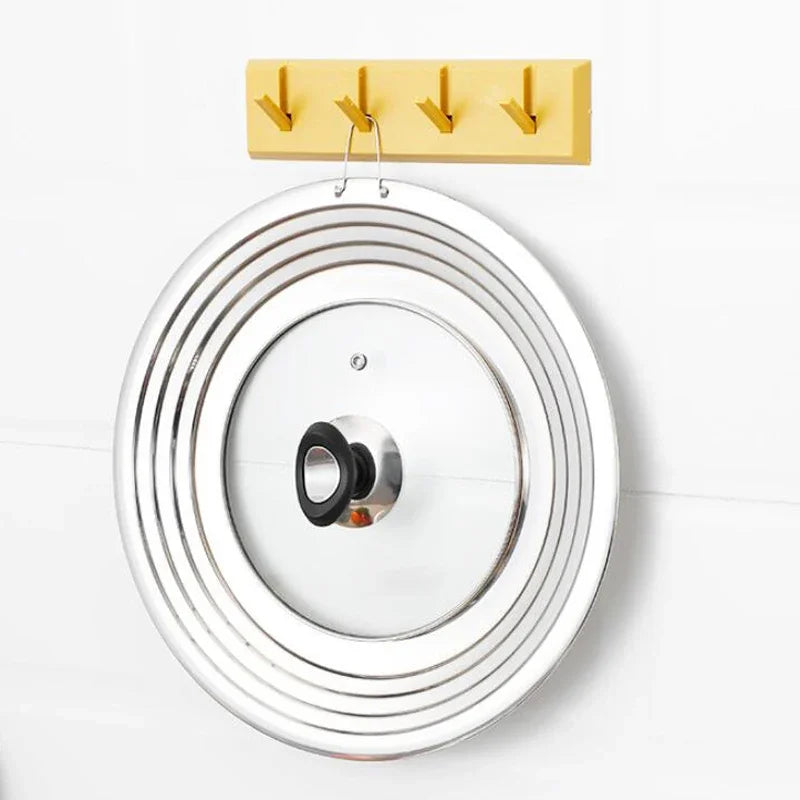 Stainless Steel Universal Lid For Pot And Pan Skillet Lid Pot Cover Fit 28cm Cookware Frying Pan Cover Pan Lid With Knob