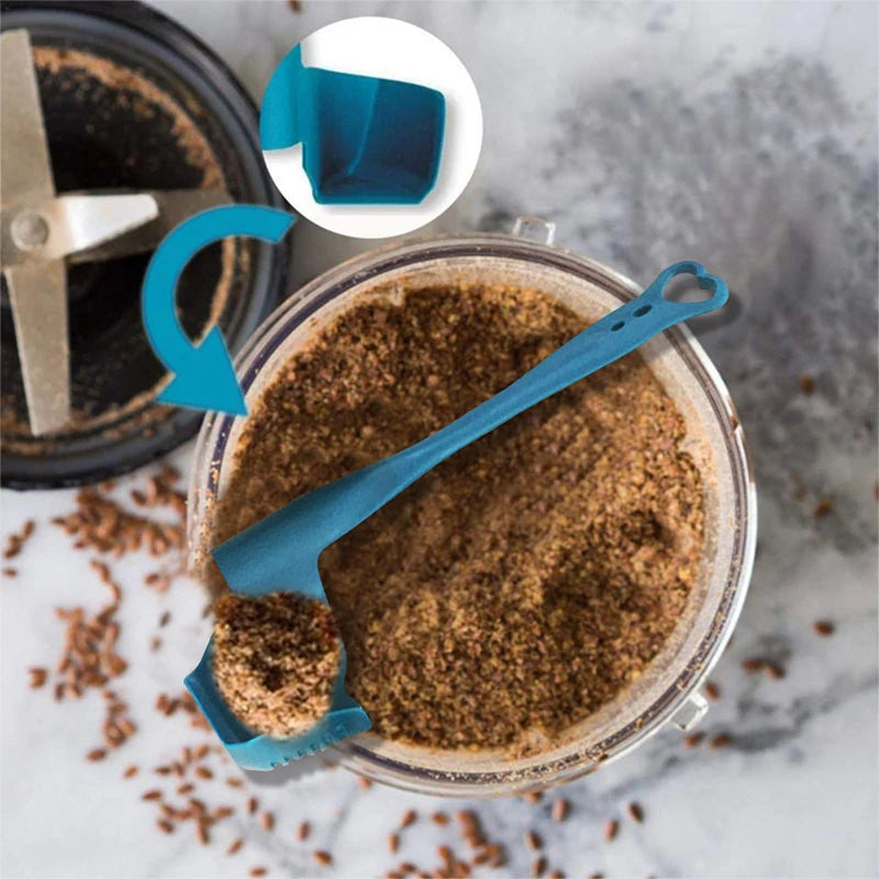 1/2/4pc Rotating Spatula for Kitchen Thermomix TM5/TM6/TM31 Removing Portioning Food Multi-function Rotary Mixing Drums Spatula