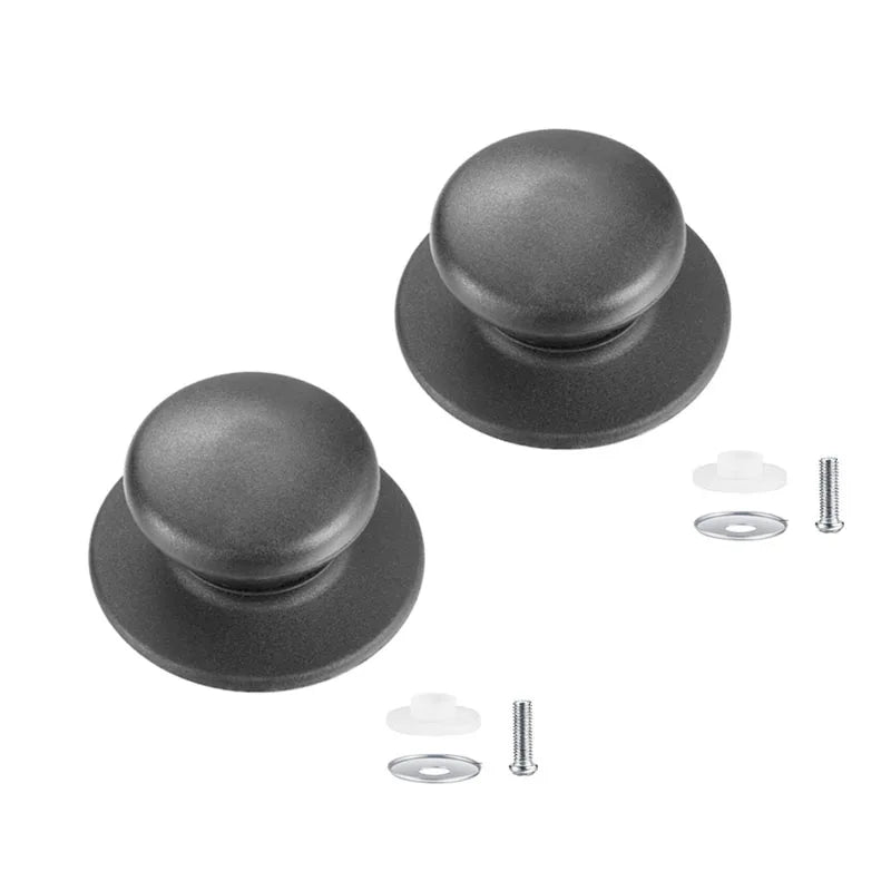 1/2Pcs Pot Lid Knob  Universal Replacement Pan Lid Cover Knobs Glass Lib Cover Knob Cap for Kitchen Saucepan Cookware Handgrip
