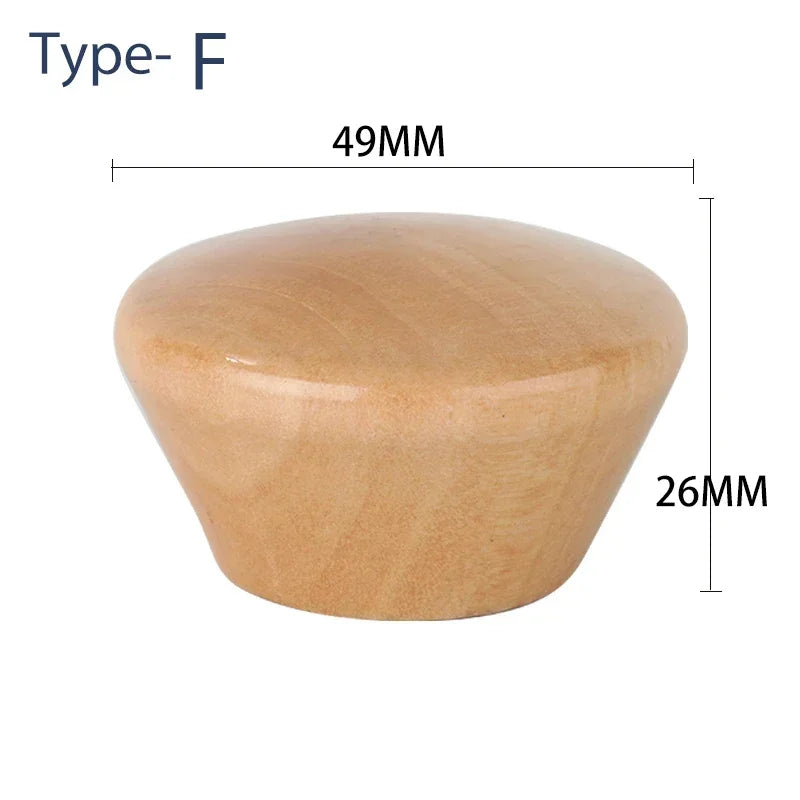 1Pcs Universal type Pan Cover Handle Single hole Lid Wood Handle Kitchen Utensils Soup Pot Lid Accessory Cookware Parts Knobs