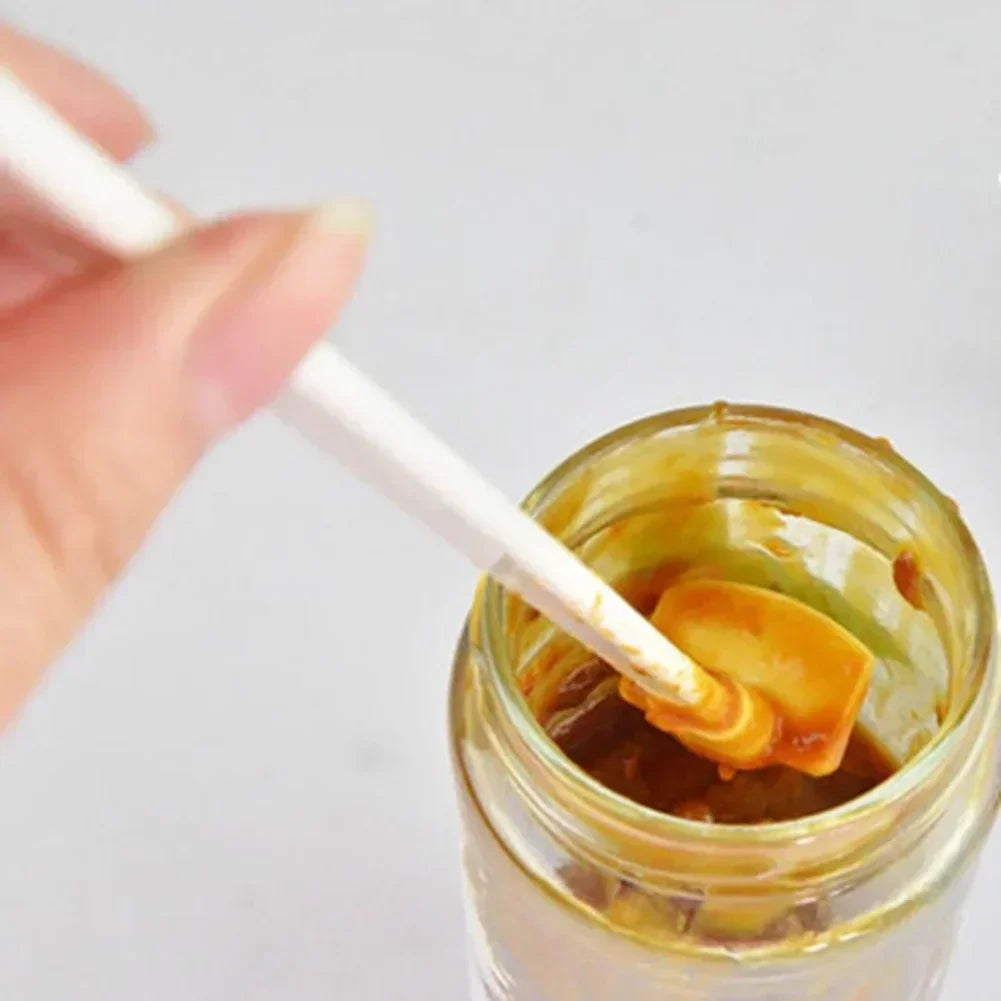 Silicone Pastry Long Bottle Scraper Batter Spatula Jam Ketchup Cake Long Handle Model Baking Scraper Tool 2024