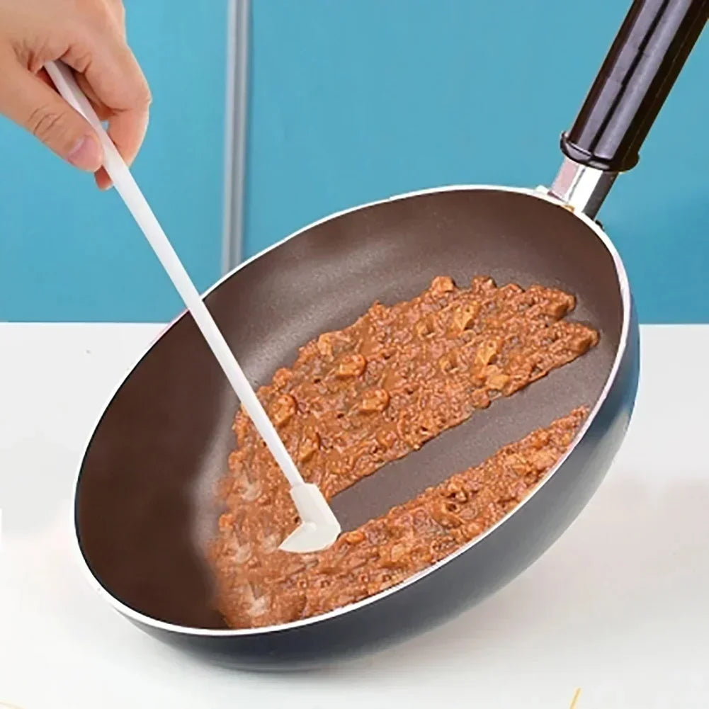 Silicone Pastry Long Bottle Scraper Batter Spatula Jam Ketchup Cake Long Handle Model Baking Scraper Tool 2024