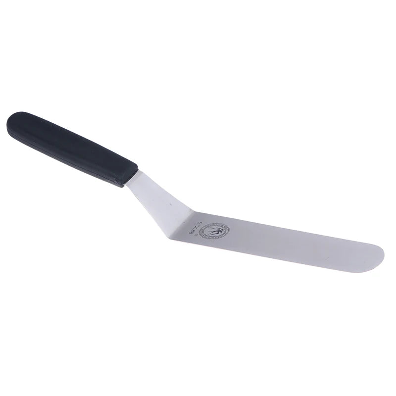 6/8/10 Inch Icing Spatula Angled Stainless Steel Palette Knife Curved Offset Blade Frost Cream Spatula For Cake Pastry Baking