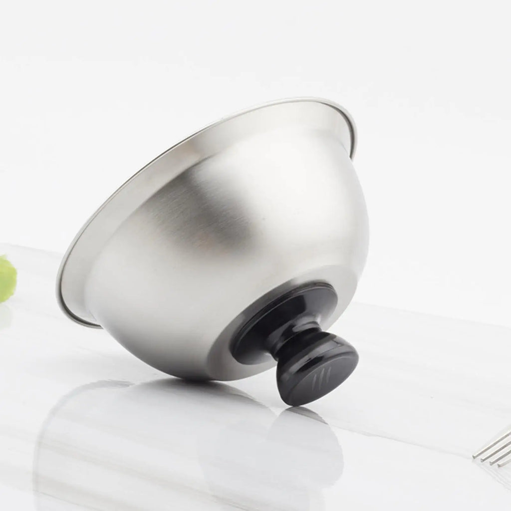 grill domes Cover 6.30'' Stainless Steel burger Cover Round Pot Lids Cover for Cookware Kitchen Burgers Barbecue Steaks