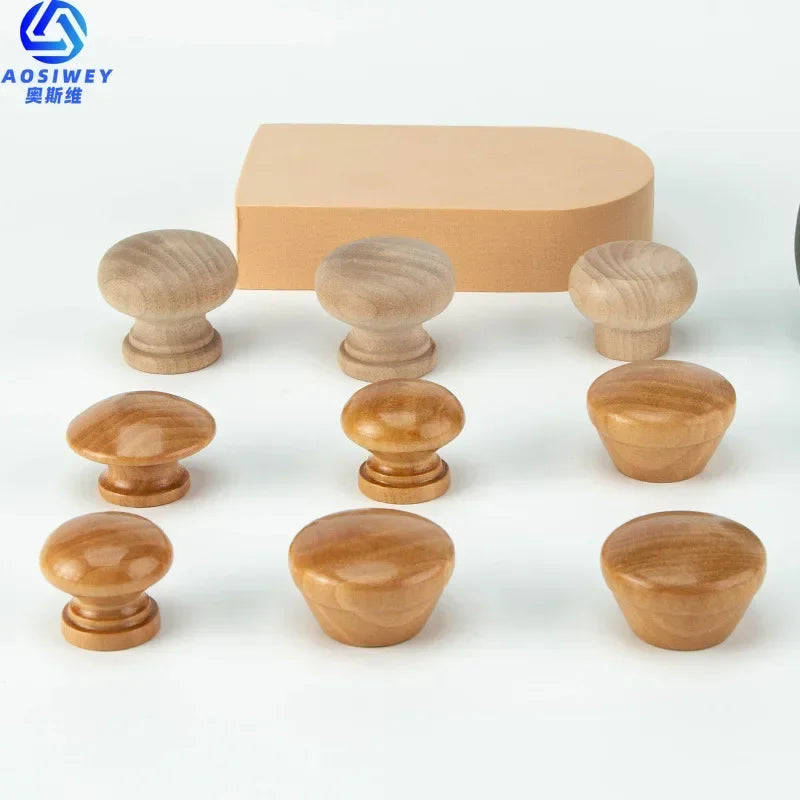 1Pcs Universal type Pan Cover Handle Single hole Lid Wood Handle Kitchen Utensils Soup Pot Lid Accessory Cookware Parts Knobs
