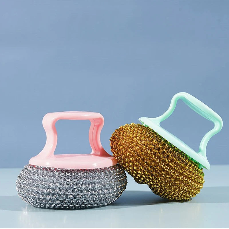 Cleaning ball brush detachable cleaning brush pot and bowl brush kitchen cleaning tool household durable scratch free