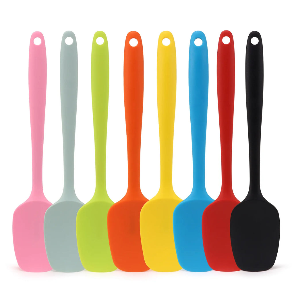 Silicone Spatula Multicolor Food Grade Non Stick Butter Cake Baking Spatula Cooking Silicone Spatula Set Cookie Pastry Scraper