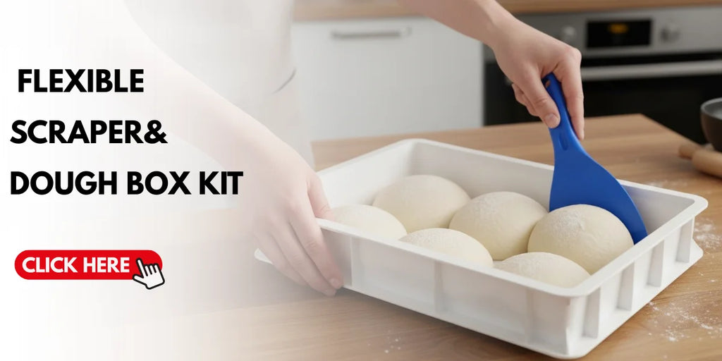 Flexible Pizza Dough Scraper Spatula Pizza Dough Cutter Tools And Accessories Dough Spatula for Pizza with Hanging Bracket