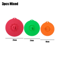 3/5PCS Silicone Microwave Bowl Cover Cooking Pot Pan Lid Cover Food Wrap Cooking Tools Kitchen Utensil Fresh-keeping Bowl Lid