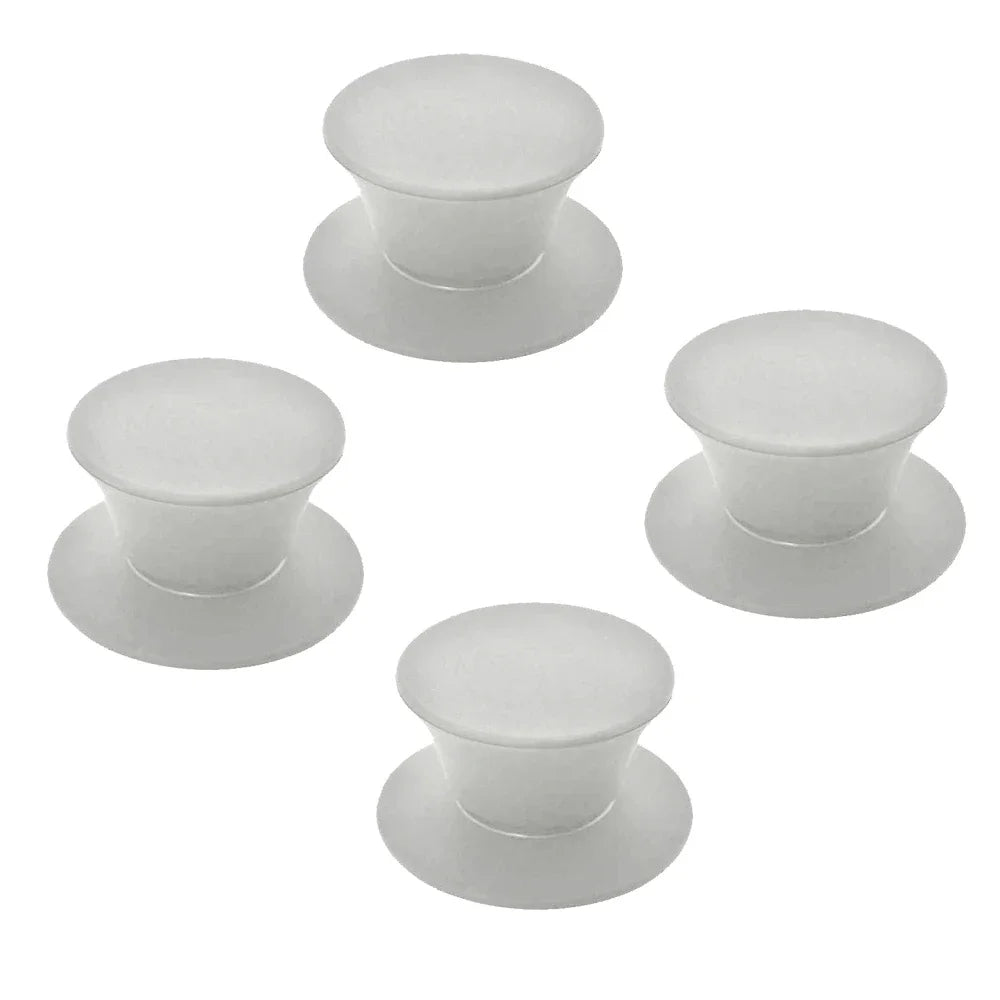 4PC Pot Lid Knob Silicone Universal Pot Handle Replacement Kitchen Cookware Cover Knobs for Pan Lid kitchen accessories cookwa