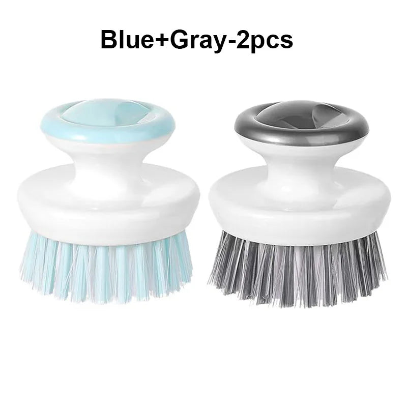 1/2pcs Dish Brush with Handle Multipurpose Dish Brush for Cleaning Kitchen Scrub Brushes with Stiff Bristles for Bowls Pots Pans